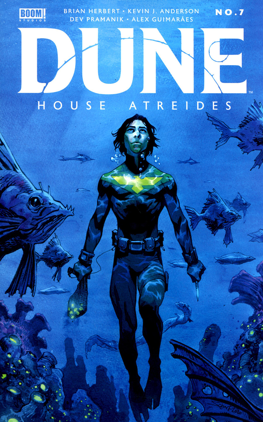 Dune House Atreides #7 Cover B Variant Jonas Scharf Cover