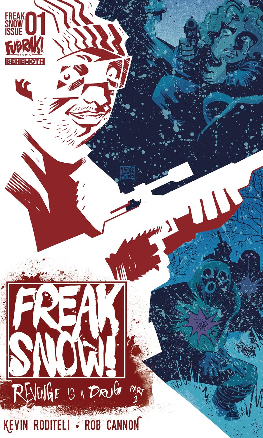 Freak Snow #1 Cover A Regular Victor Santos Cover (Limit 1 Per Customer)