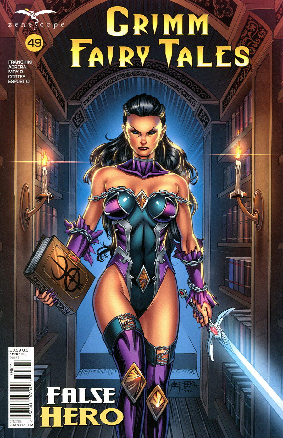 Grimm Fairy Tales Vol 2 #49 Cover D Alfredo Reyes