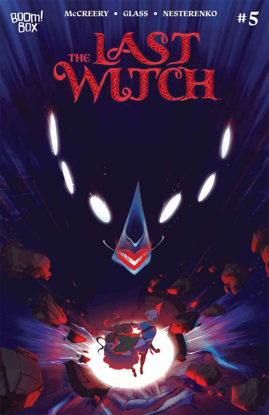 Last Witch #5 Cover A Regular VV Glass Cover