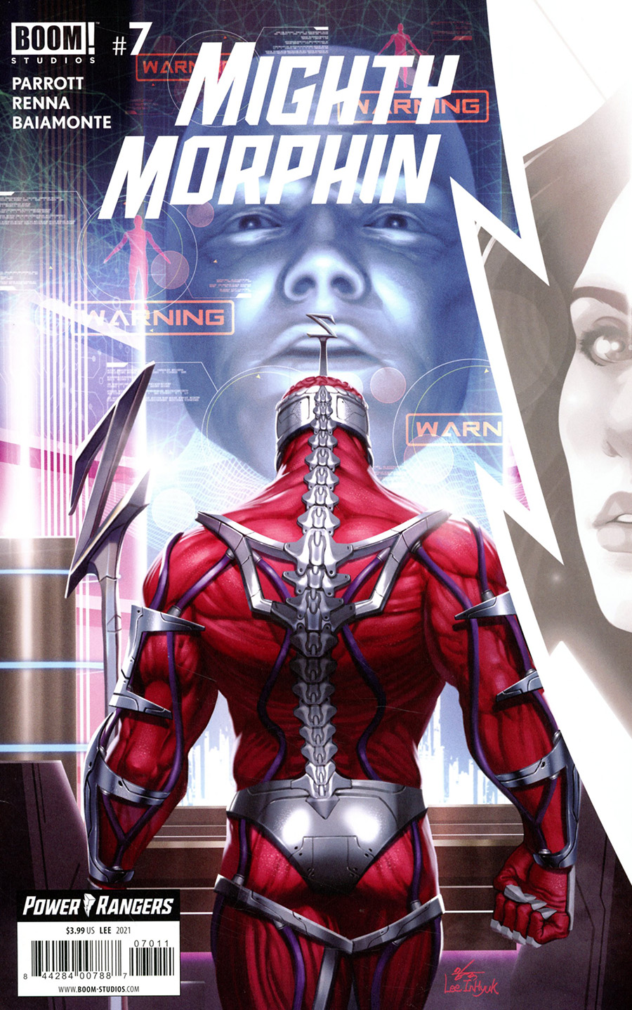 Mighty Morphin #7 Cover A Regular Inhyuk Lee Cover