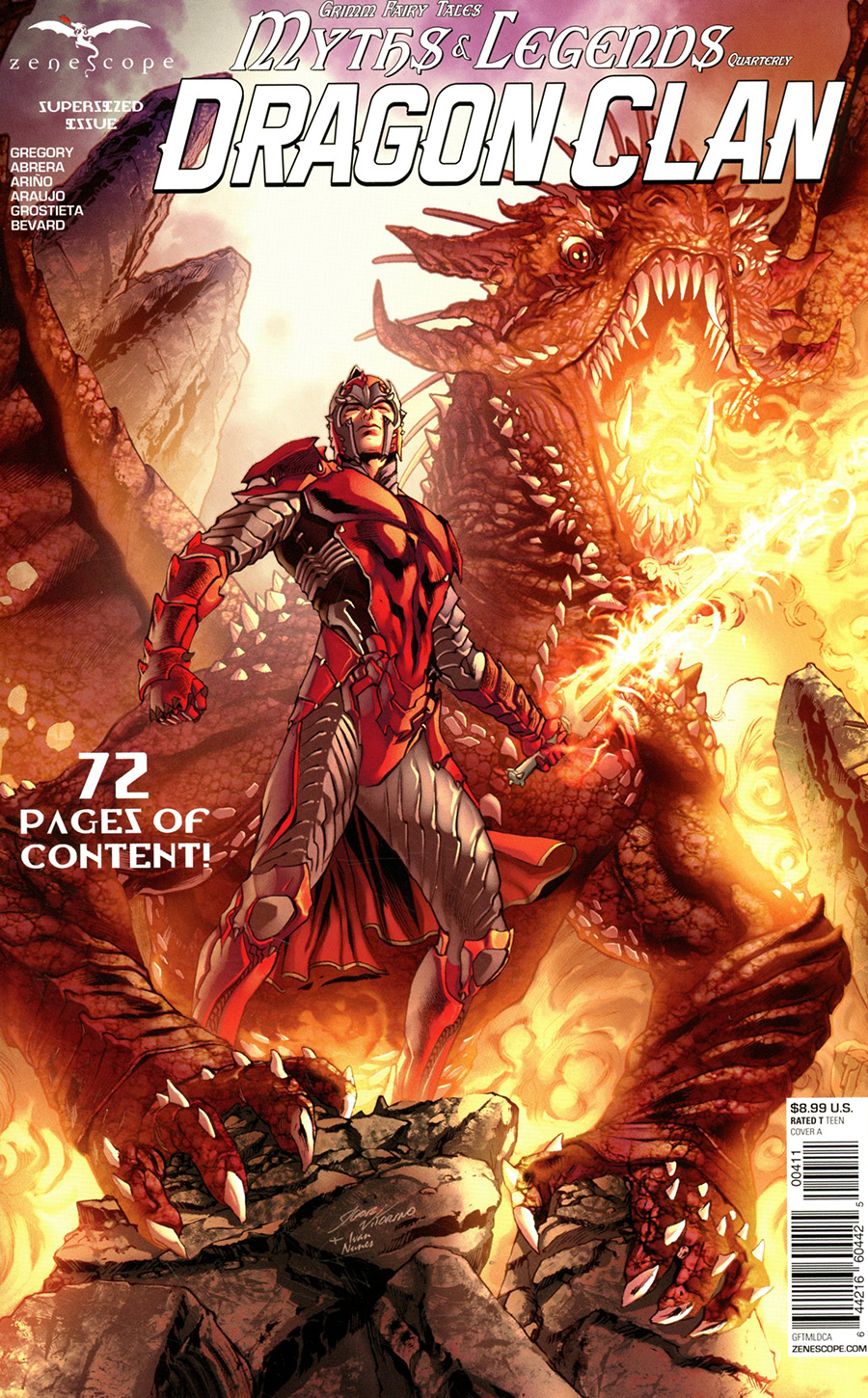 Grimm Fairy Tales Presents Myths & Legends Quarterly #4 Dragon Clan Cover A Igor Vitorino