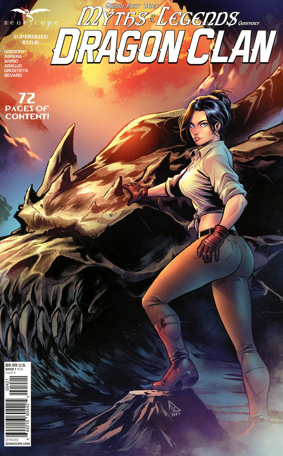 Grimm Fairy Tales Presents Myths & Legends Quarterly #4 Dragon Clan Cover B Hedwin Zaldivar