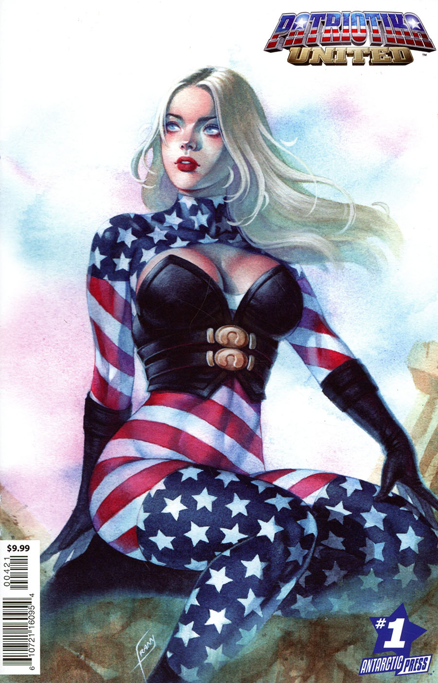 Patriotika United #1 Cover B Variant Justine Frany Cover