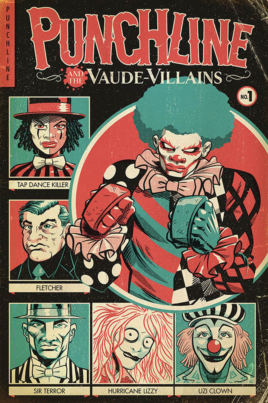 Punchline And The Vaude-Villains #1 Cover B Variant J Gonzo Cover