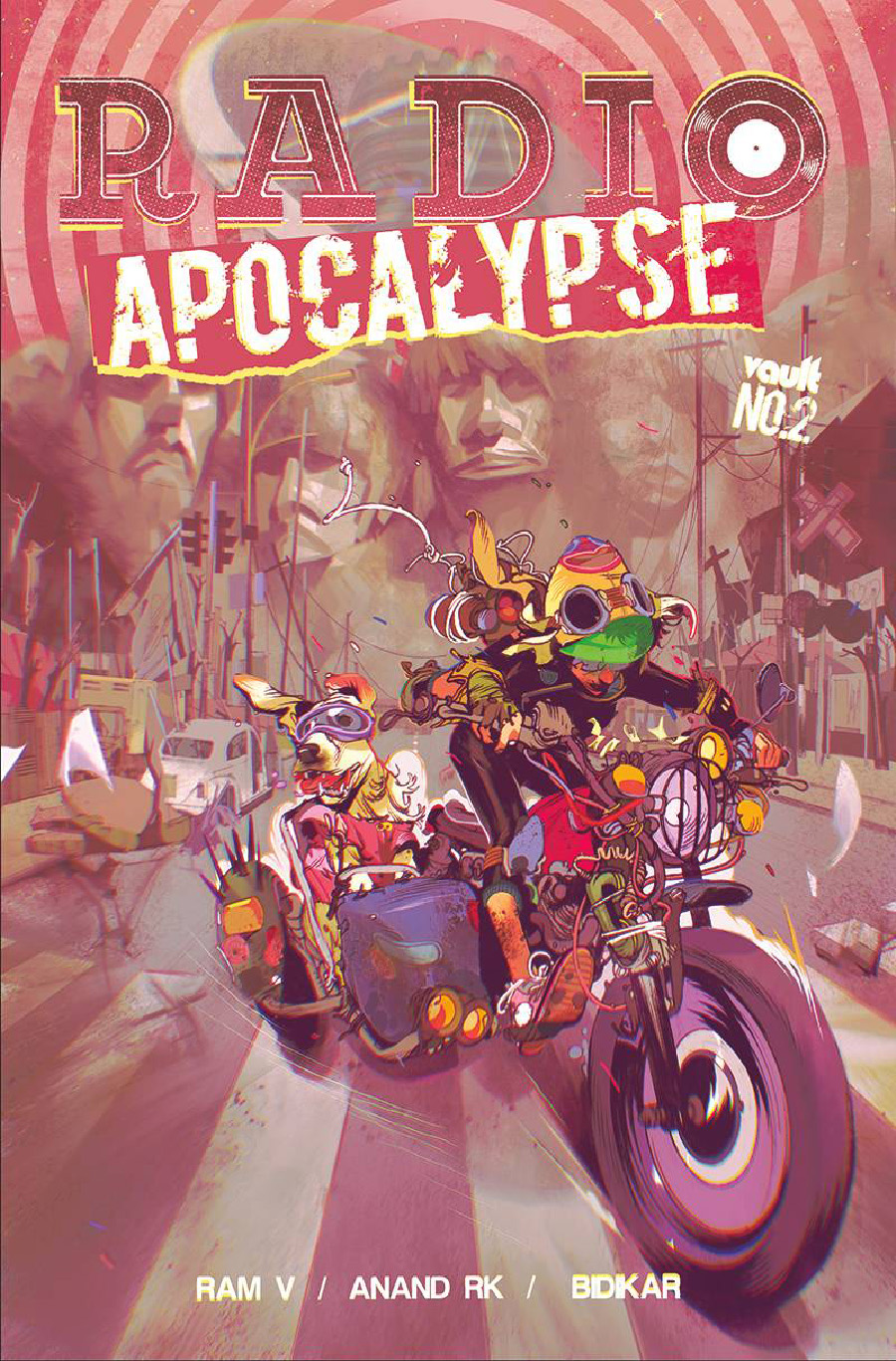 Radio Apocalypse #2 Cover A Regular Anand Radhakrishnan Cover