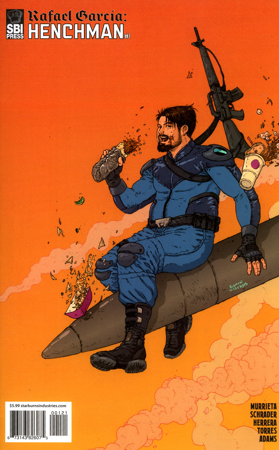 Rafael Garcia Henchman #1 Cover B Variant Ramon Villalobos Cover