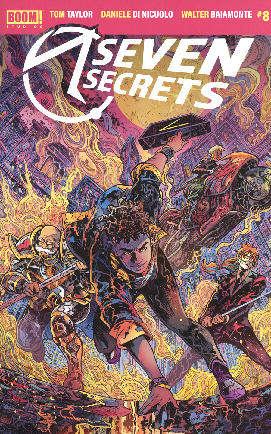 Seven Secrets #8 Cover B Variant Vincenzo Riccardi Cover