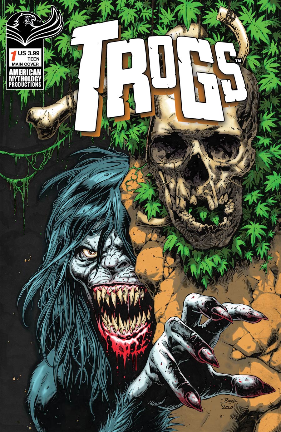 Trogs #1 Cover A Regular Richard Bonk Cover