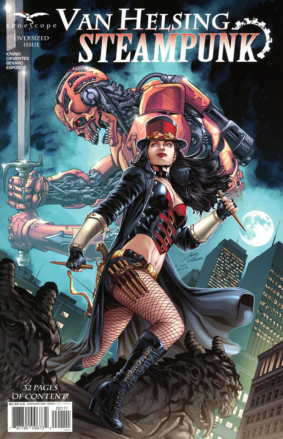 Grimm Fairy Tales Presents Van Helsing Steampunk #1 (One Shot) Cover A Igor Vitorino