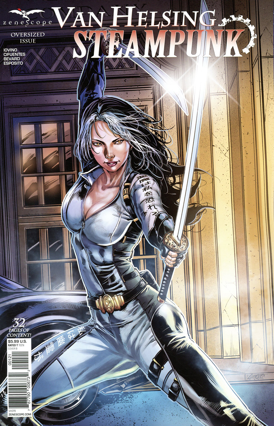 Grimm Fairy Tales Presents Van Helsing Steampunk #1 (One Shot) Cover B Caanan White