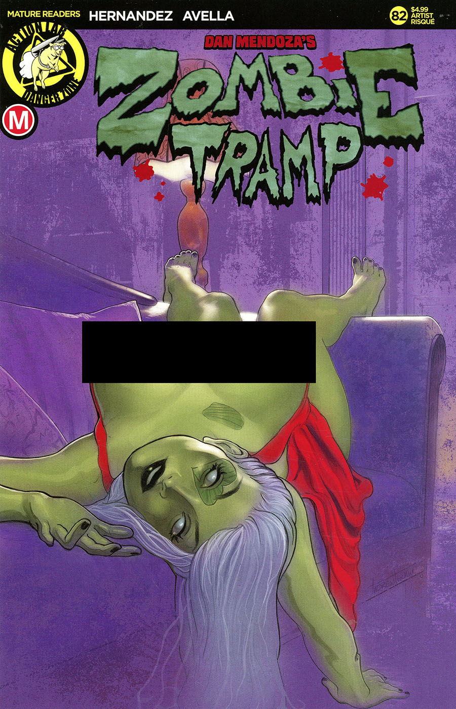 Zombie Tramp Vol 2 #82 Cover D Variant Andrew Herman Risque Cover