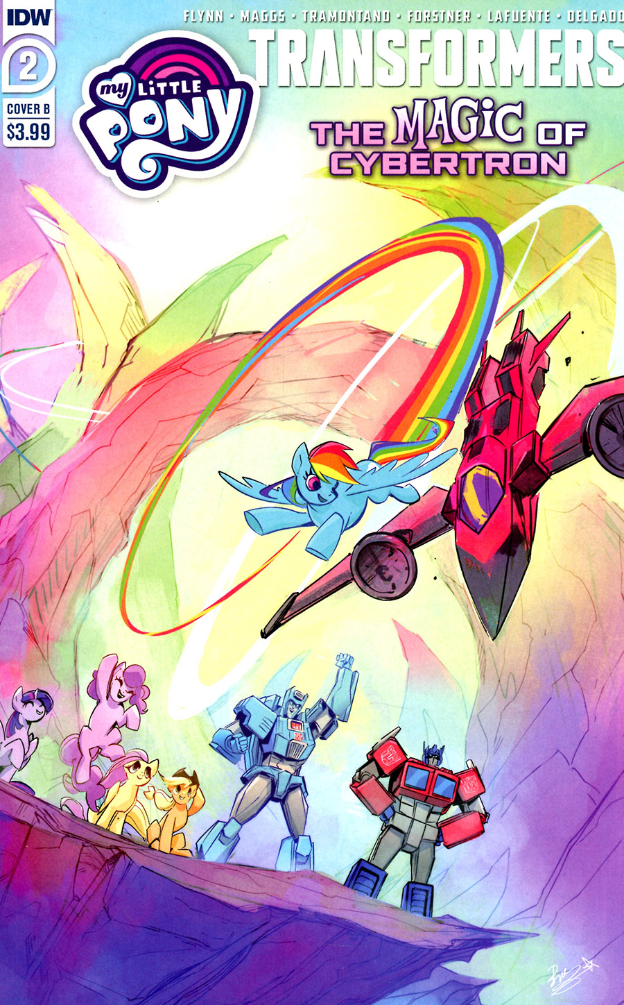 My Little Pony Transformers Friendship In Disguise II #2 Cover B Variant Bethany McGuire-Smith Cover