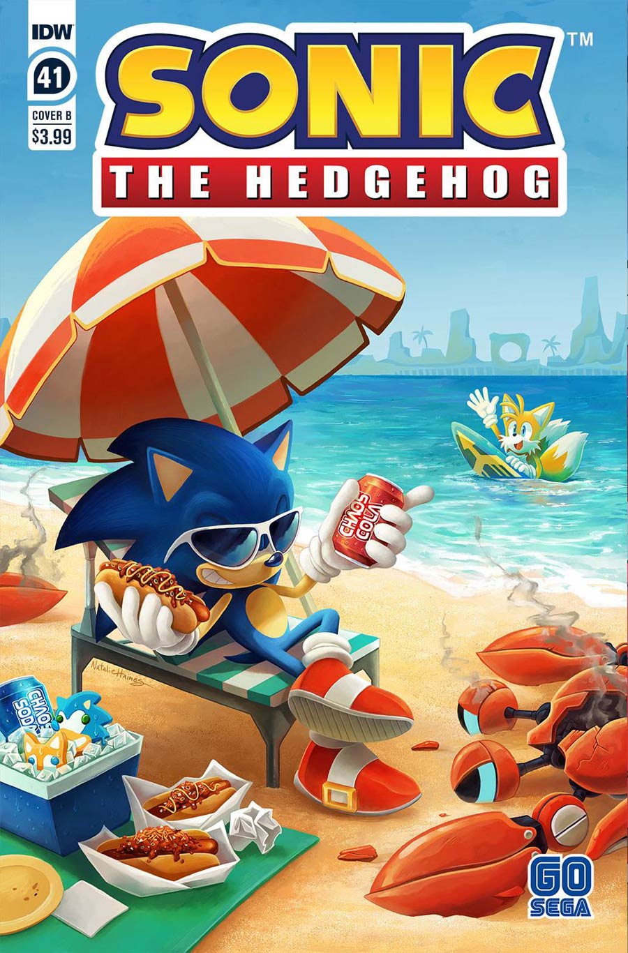 Sonic The Hedgehog Vol 3 #41 Cover B Variant Jonathan Gray & Reggie Graham Cover