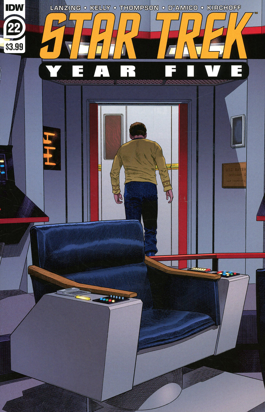 Star Trek Year Five #22 Cover A Regular Stephen Thompson Cover
