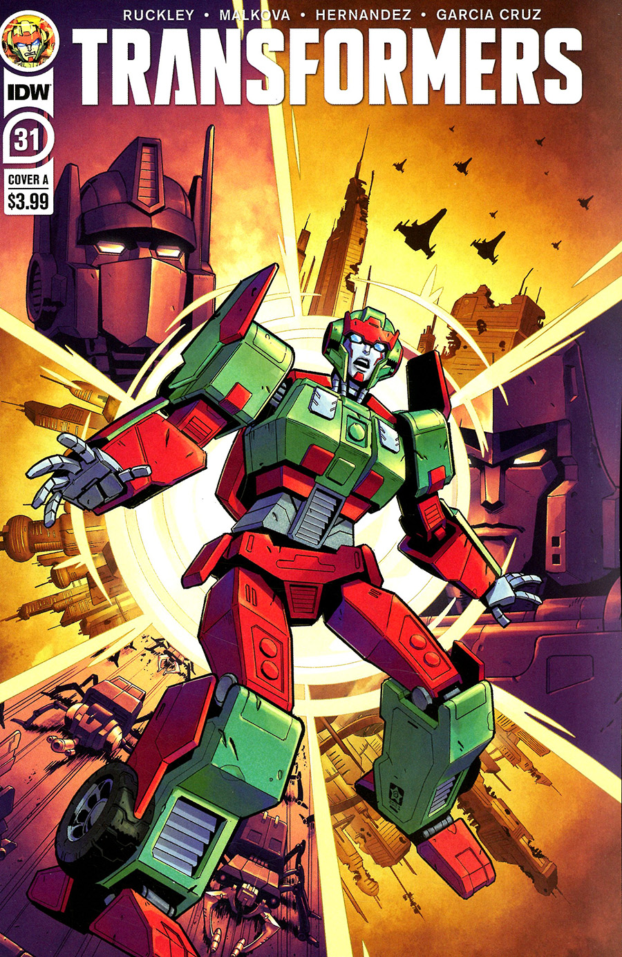 Transformers Vol 4 #31 Cover A Regular Diego Novanim Zuniga Cover