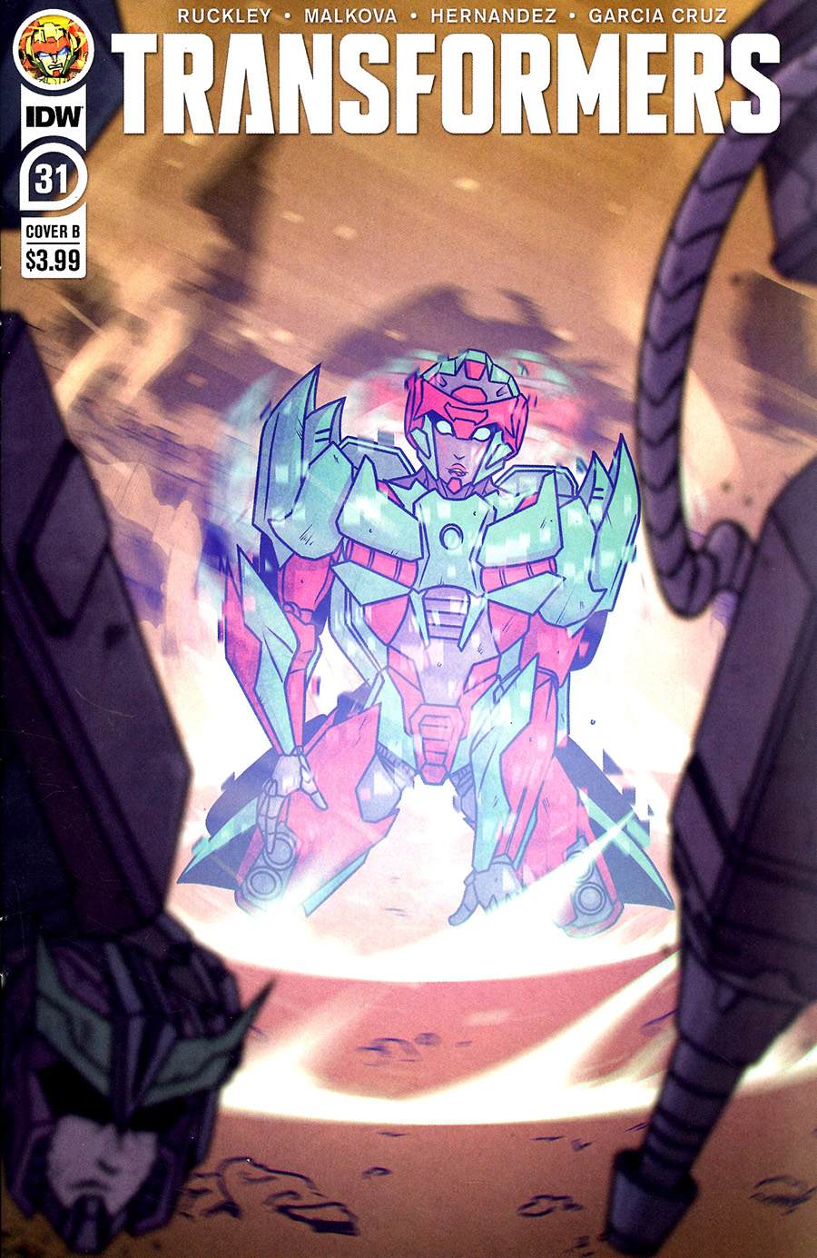 Transformers Vol 4 #31 Cover B Variant Chris Panda Cover