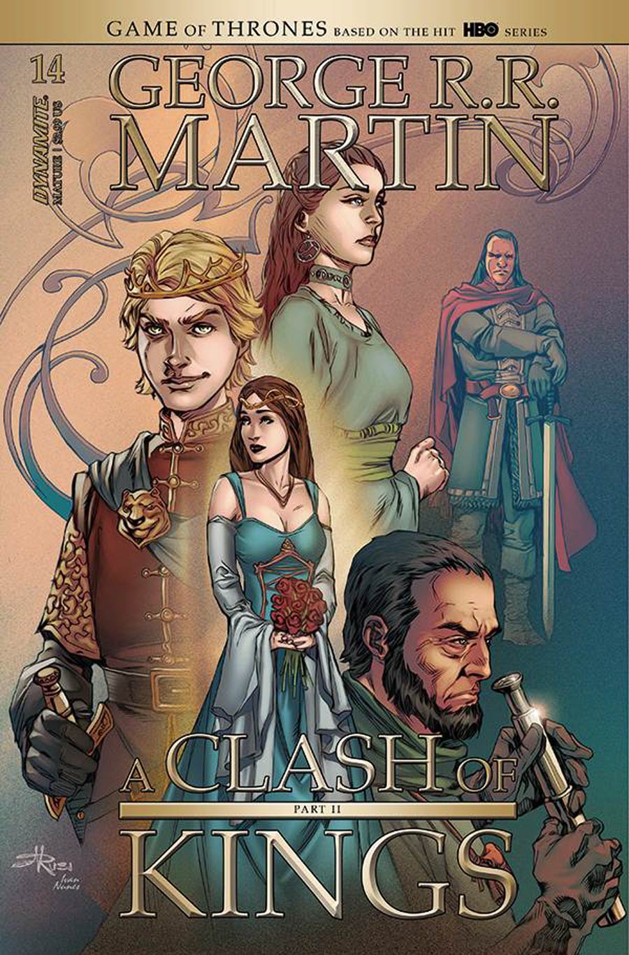 Game Of Thrones Clash Of Kings Vol 2 #14 Cover B Variant Mel Rubi Cover