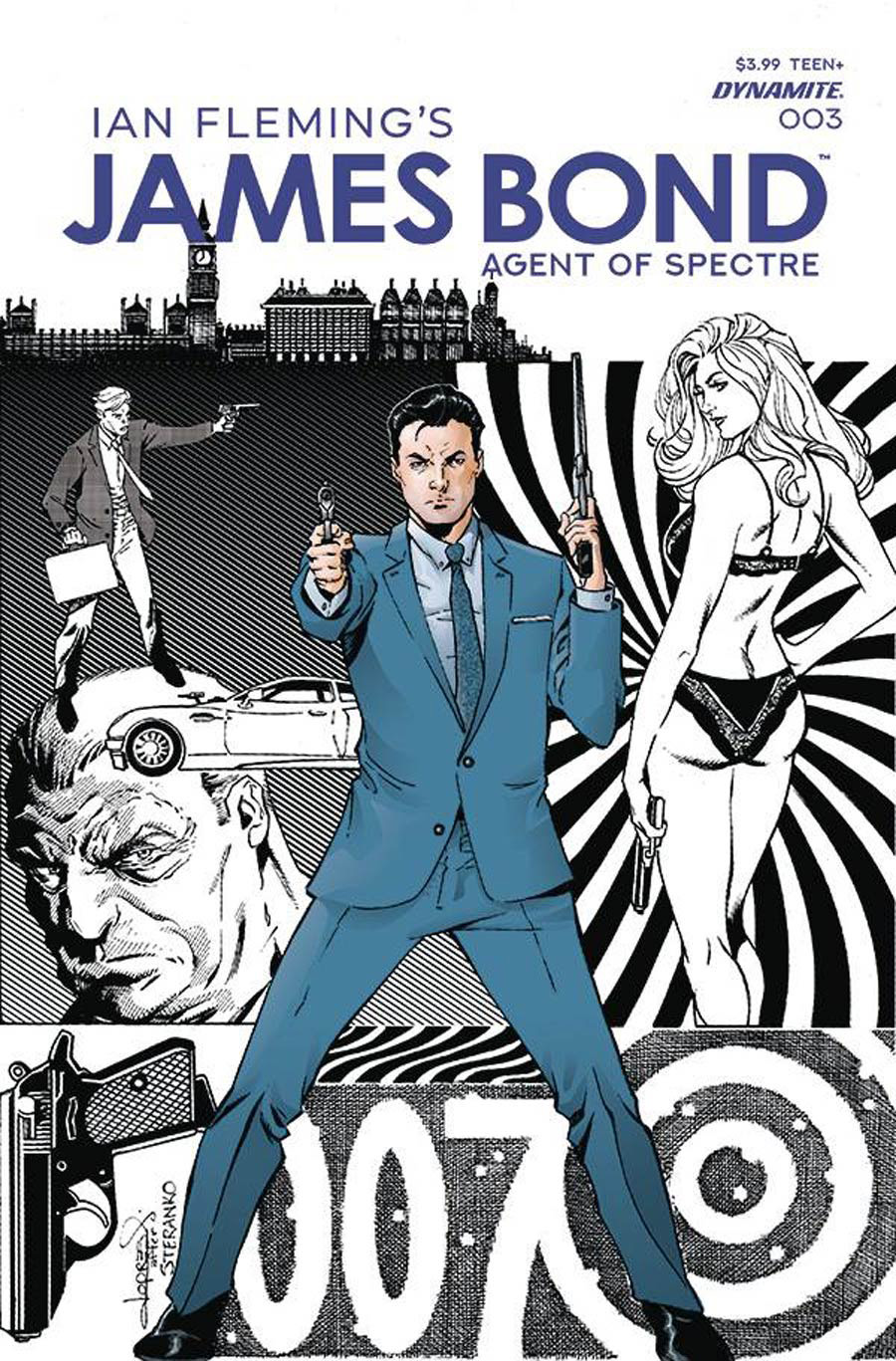James Bond Agent Of SPECTRE #3 Cover A Regular Aaron Lopresti Cover