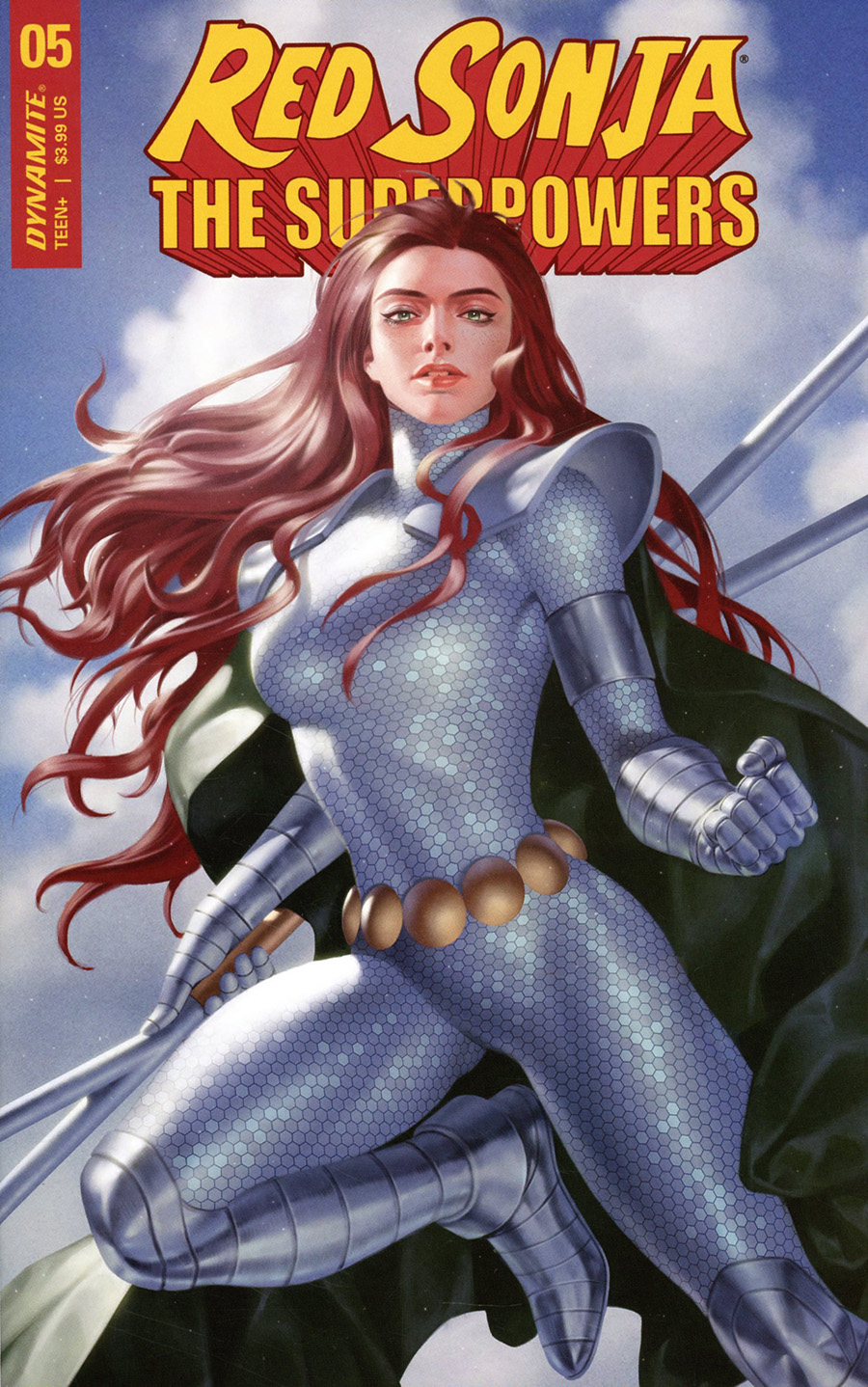 Red Sonja The Superpowers #5 Cover B Variant Junggeun Yoon Cover