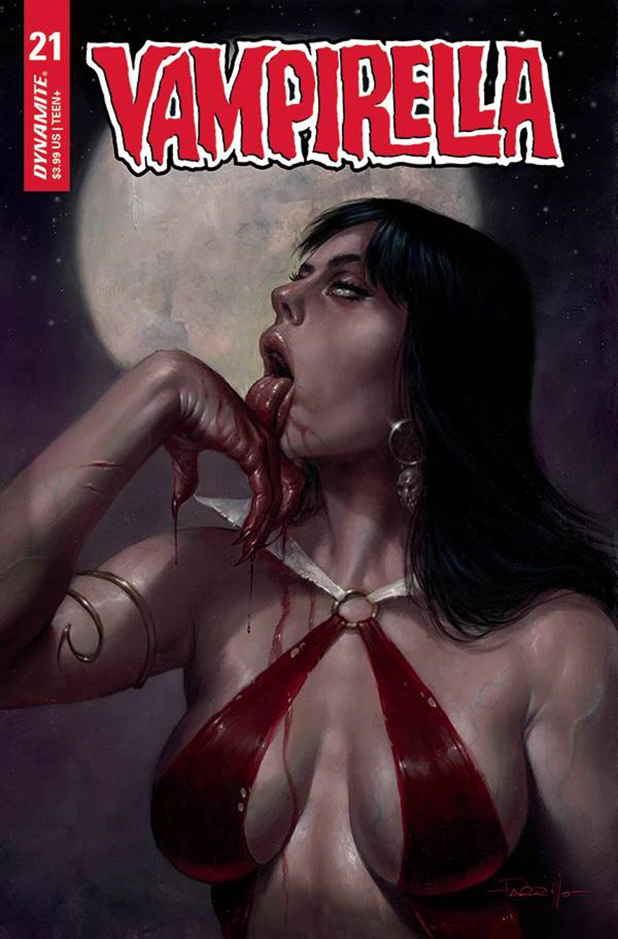 Vampirella Vol 8 #21 Cover A Regular Lucio Parrillo Cover