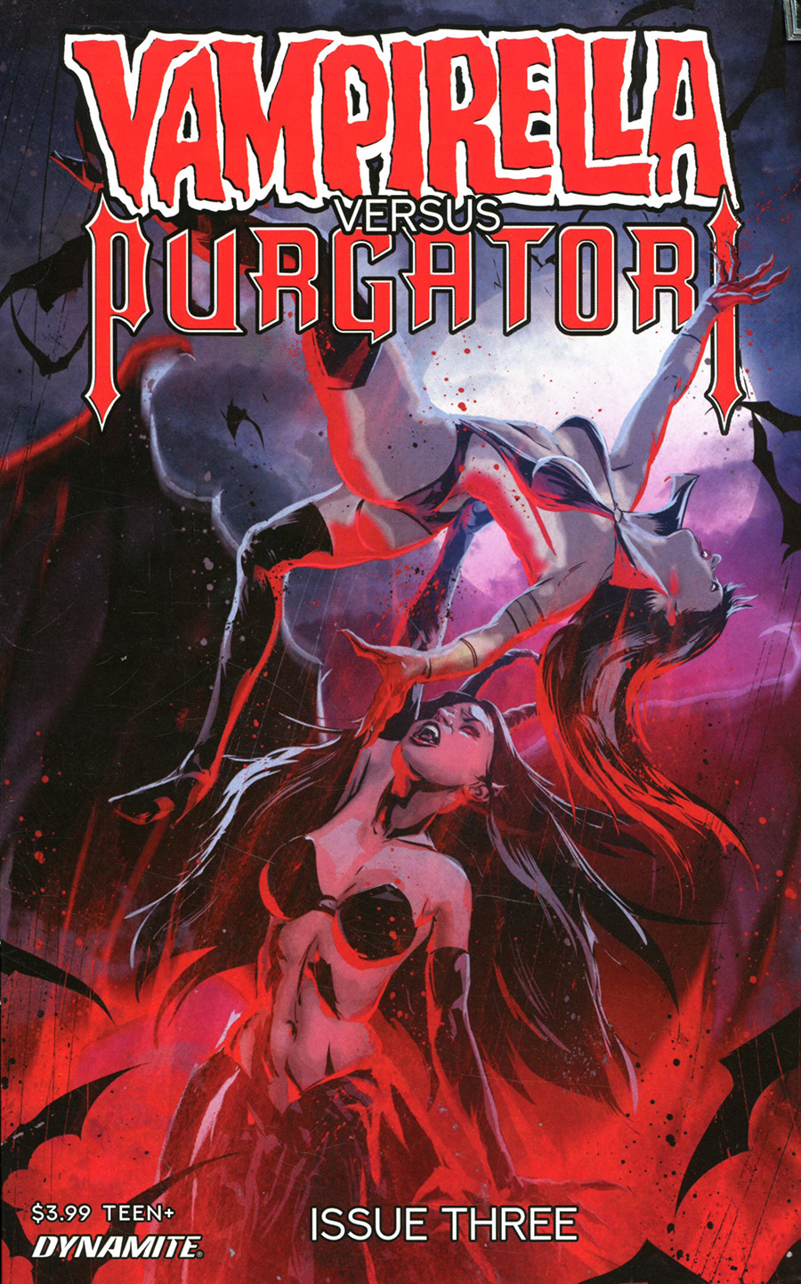 Vampirella vs Purgatori #3 Cover D Variant Szymon Kudranski Cover