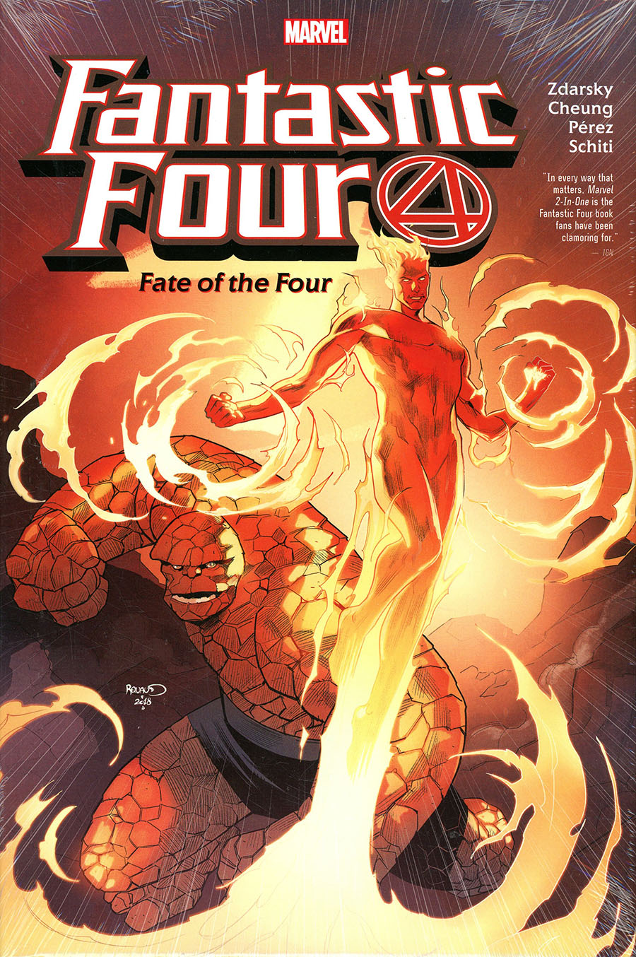 Fantastic Four Fate Of The Four HC