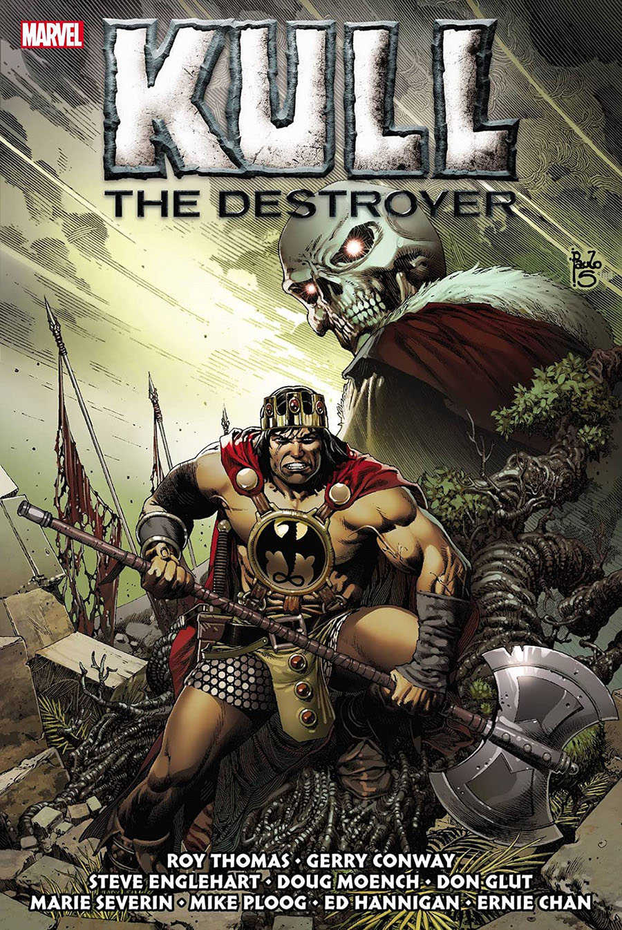Kull The Destroyer Original Marvel Years Omnibus HC Book Market Paulo Siqueira Cover
