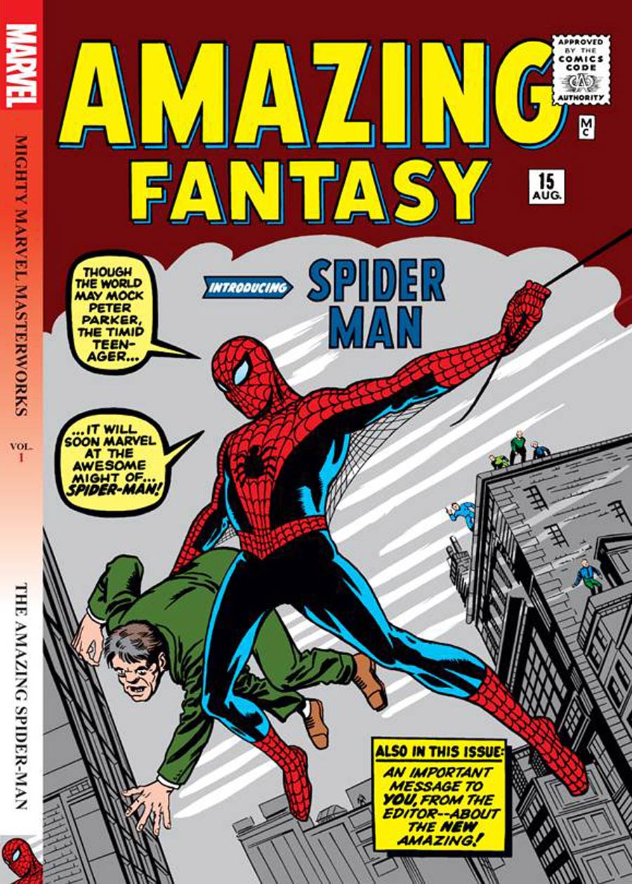 Mighty Marvel Masterworks Amazing Spider-Man Vol 1 With Great Power GN Direct Market Original Variant Cover