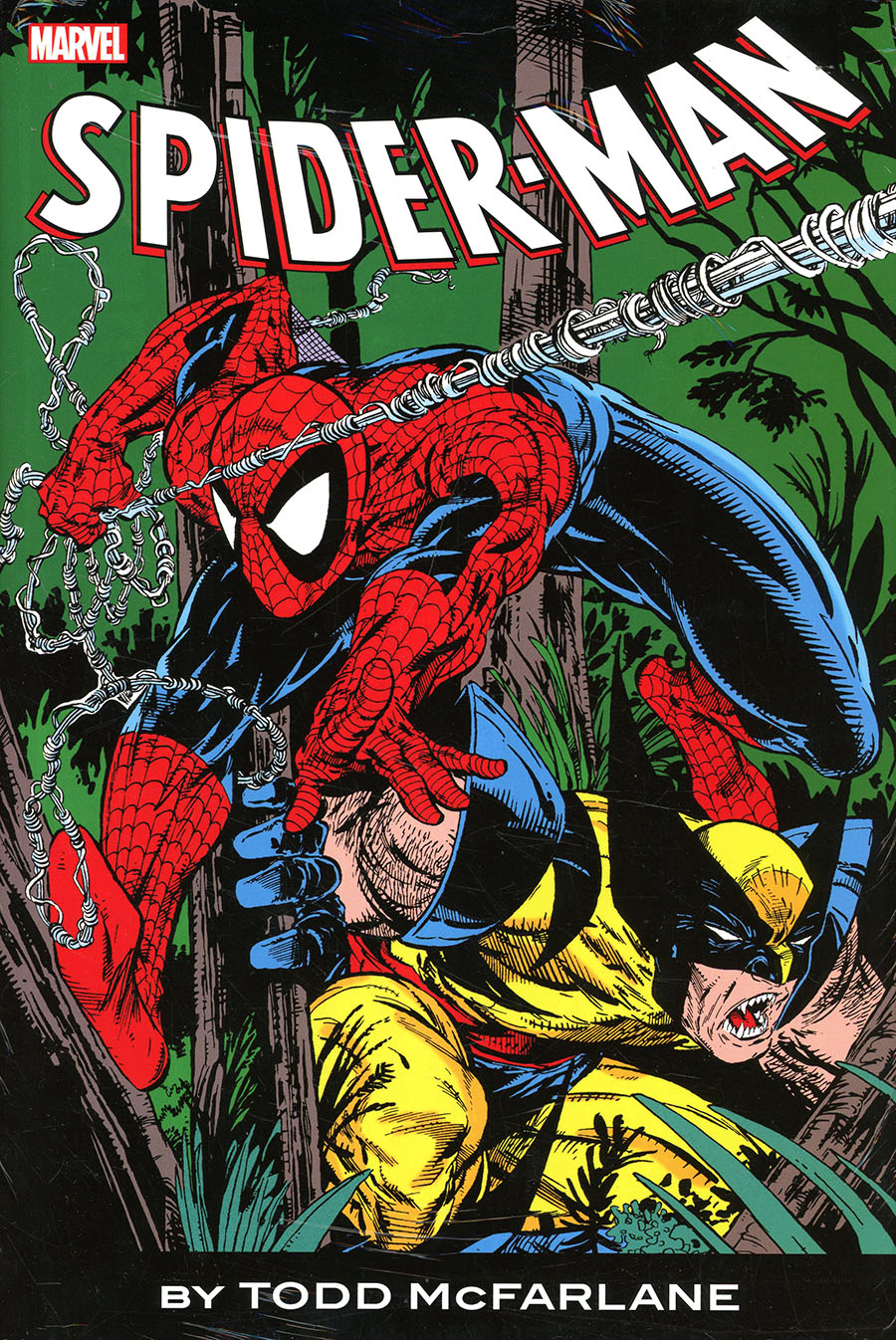 Spider-Man By Todd McFarlane Omnibus HC Direct Market Todd McFarlane Wolverine Variant Cover New Printing