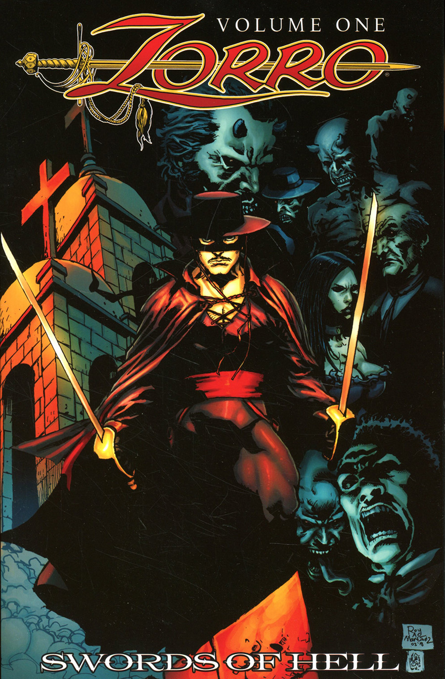 Zorro Vol 1 Swords Of Hell TP Promo Card Edition