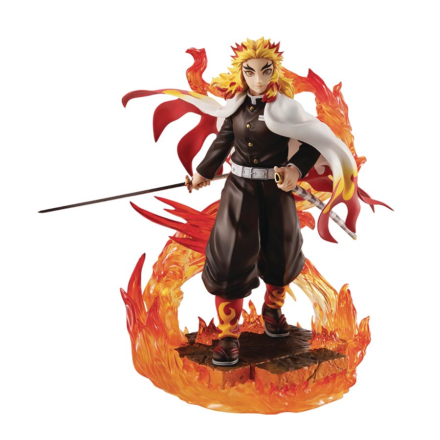 Demon Slayer Kimetsu No Yaiba Rengoku Kyoujurou G.E.M. Series PVC Figure