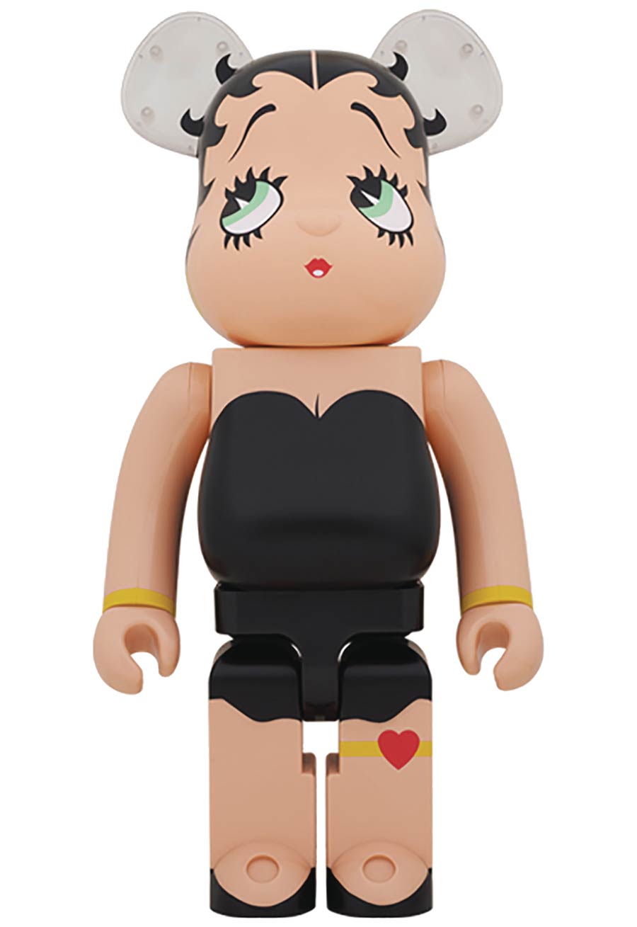 Betty Boop Black Dress Version 1000 Percent Bearbrick
