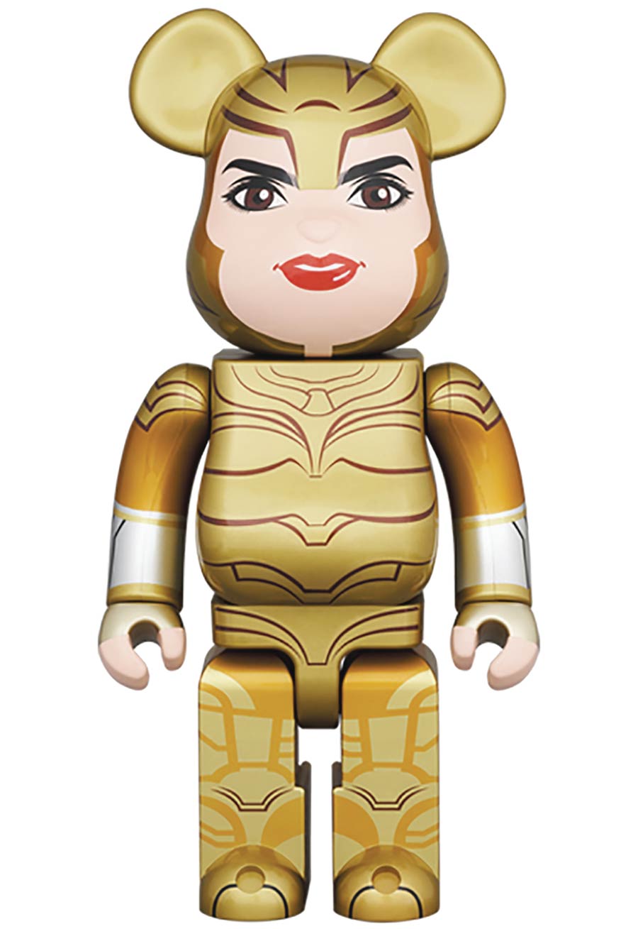 DC Comics Wonder Woman Golden Armor 400 Percent Bearbrick