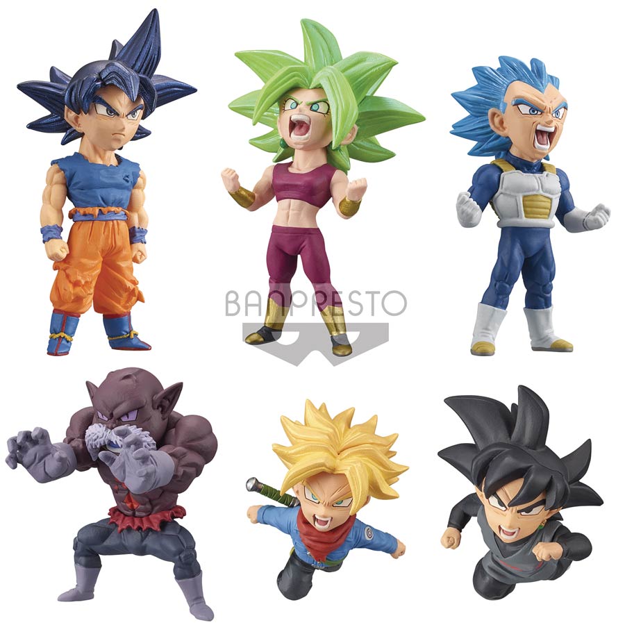 Dragon Ball Super World Collectible Figure Vol 6 Battle Of The Saiyans Mini Figure Blind Mystery Box