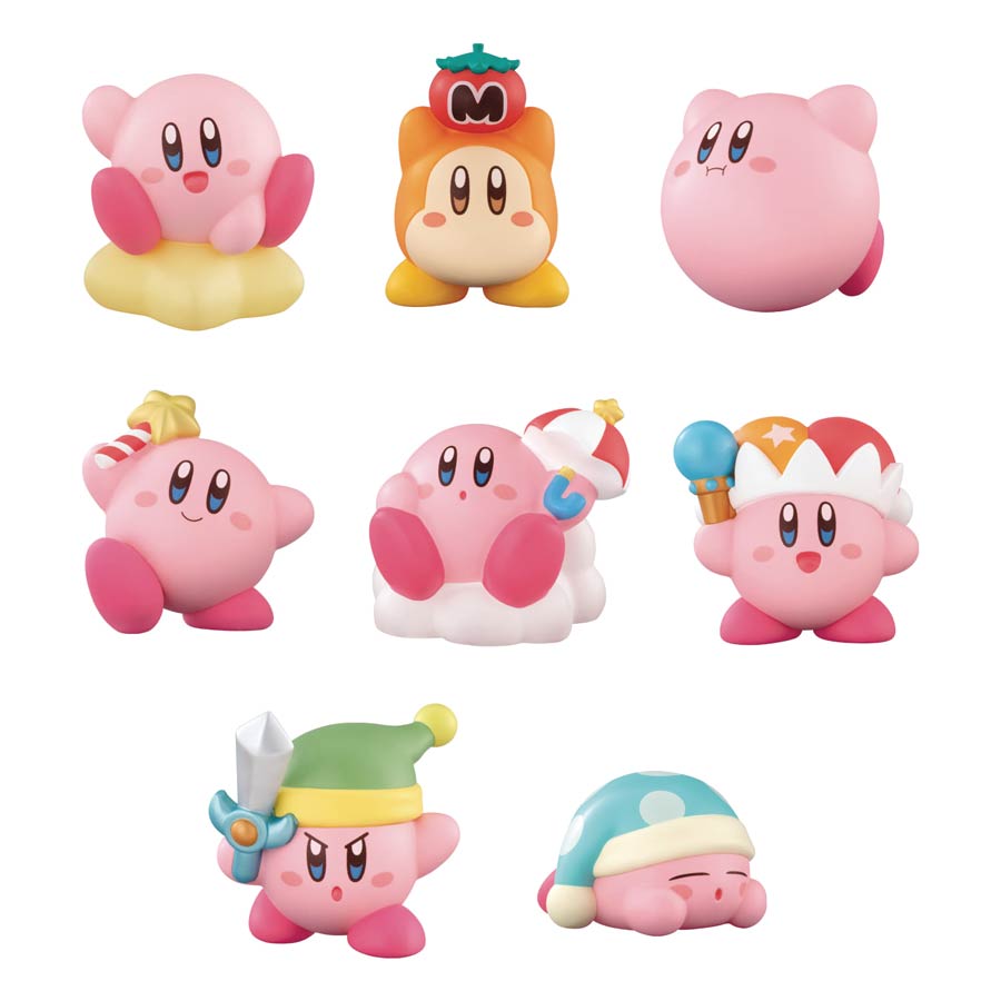 Kirby Friends Shokugan Mini Figure 12-Piece Assortment Case