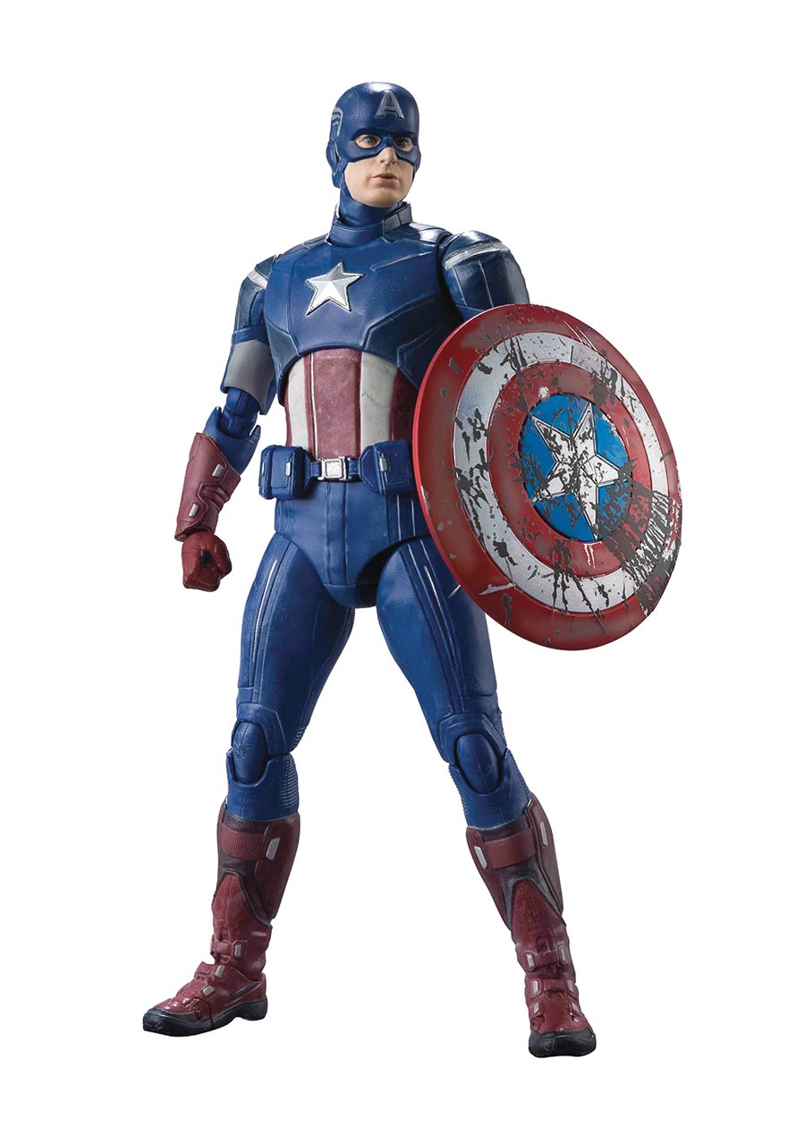 Avengers S.H.Figuarts - Captain America (Avengers Assemble) Action Figure