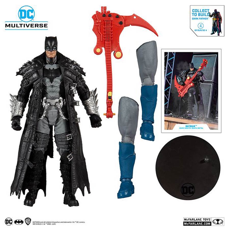DC Collector Build-A-Figure Wave 4 Dark Nights Death Metal Batman 7-Inch Scale Action Figure Case