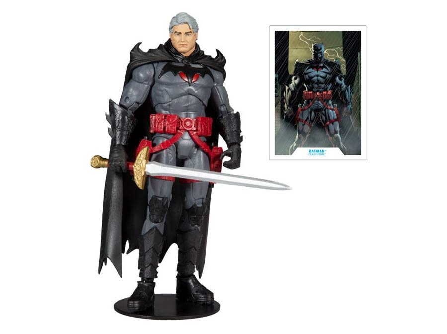 DC Multiverse Flashpoint Batman Unmasked 7-Inch Scale Action Figure
