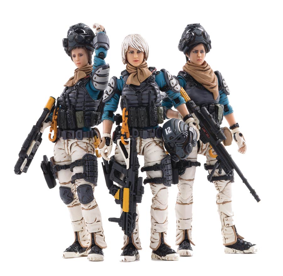 Joy Toy Starhawk 12th Peron Patrol 1/18 Scale 3-Pack Figure