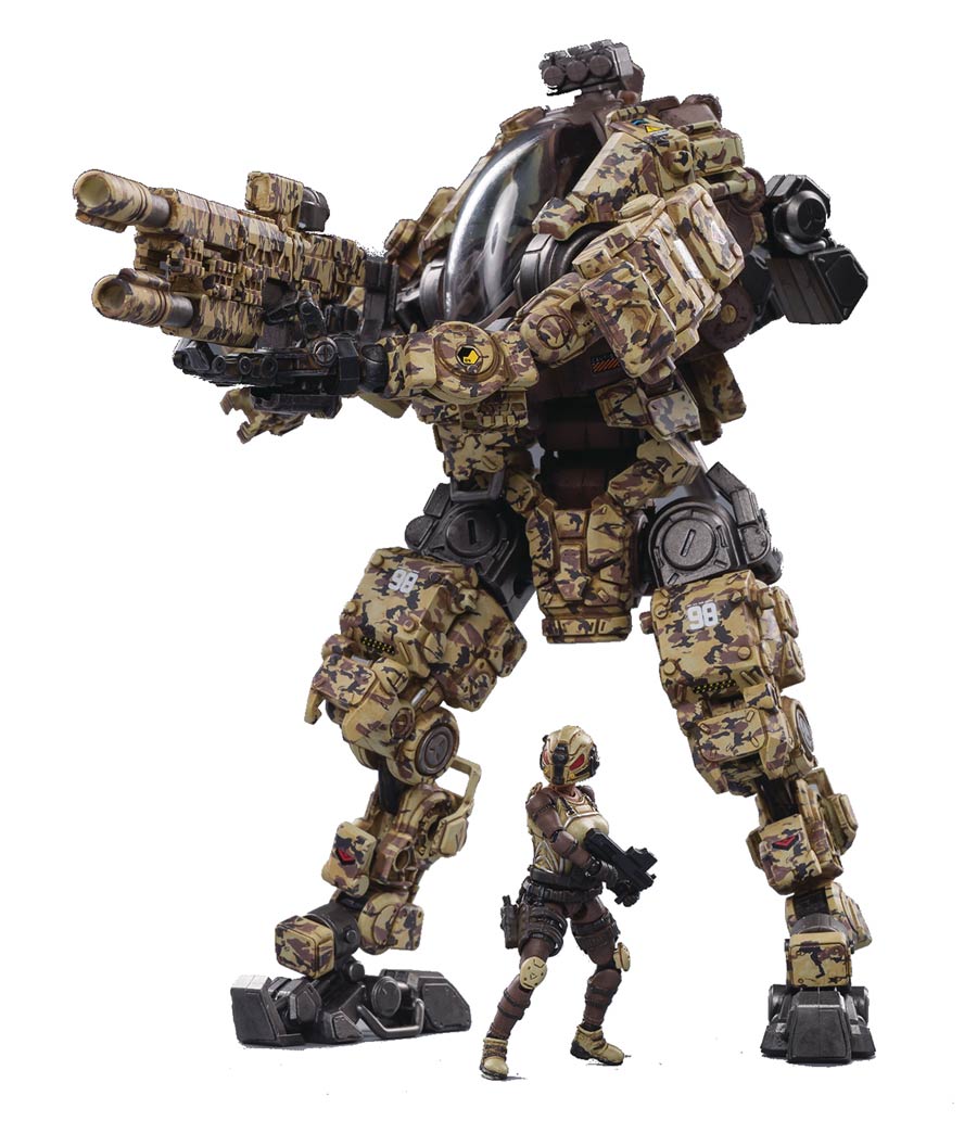 Joy Toy Steel Bone H03 Sniper Desert Camo Mecha 1/25 Scale Figure