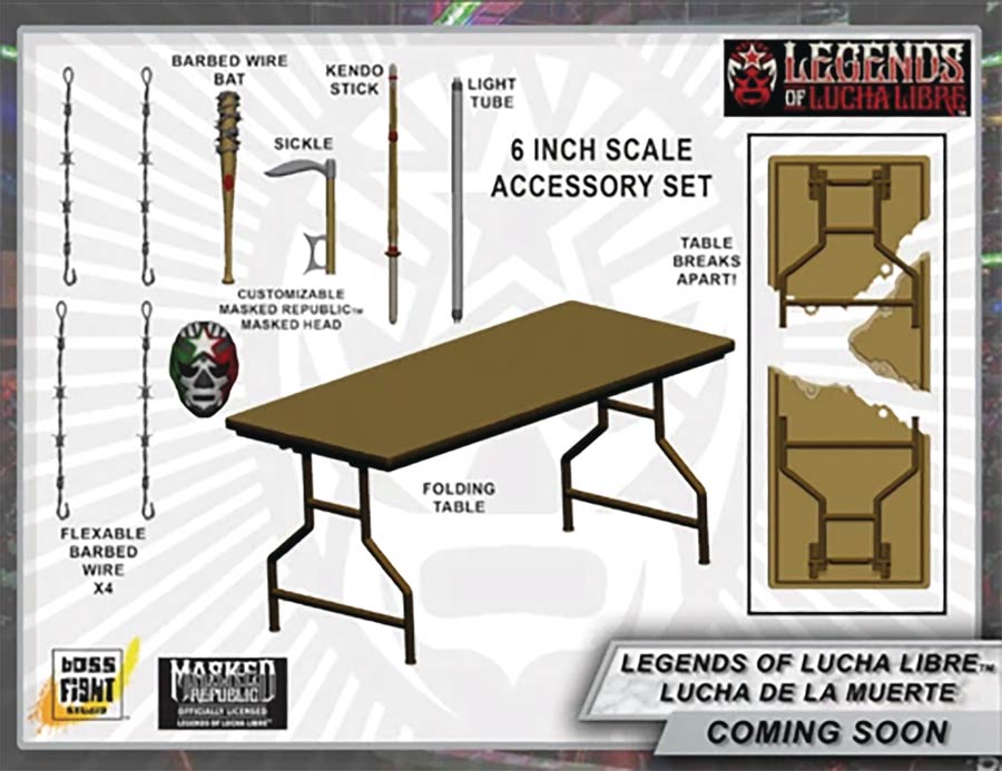 Legends Of Lucha Libre Premium Accessory - Lucha De La Muerte