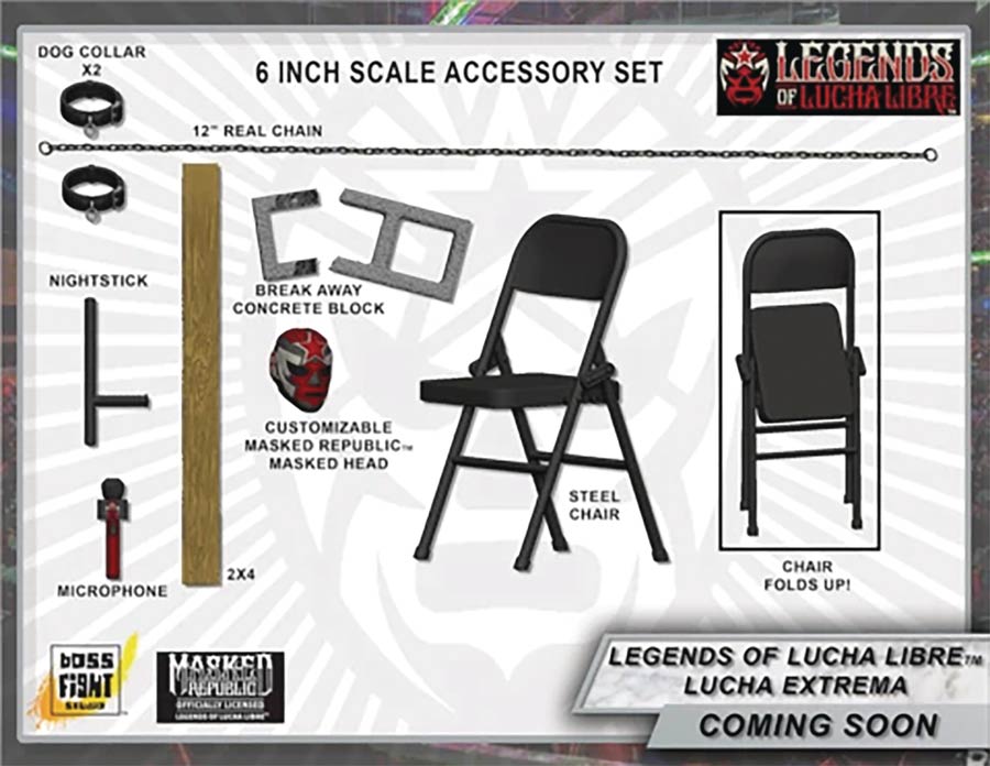 Legends Of Lucha Libre Premium Accessory - Lucha Extrema