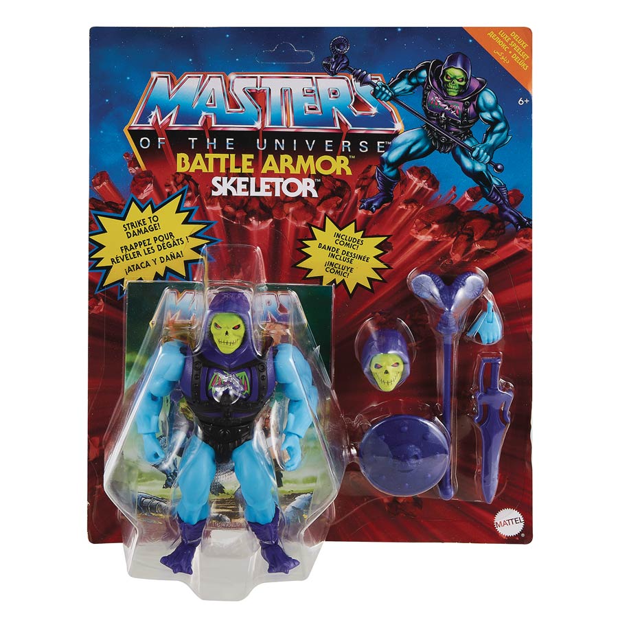 Masters Of The Universe Origins Deluxe Skeletor Action Figure Case