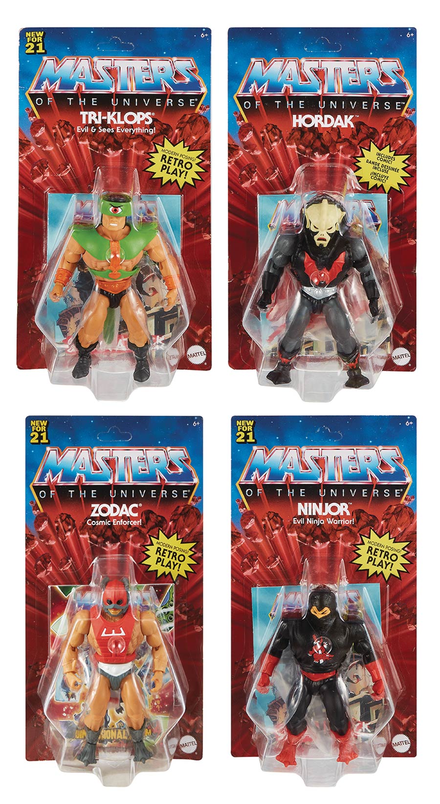 Masters Of The Universe Origins Action Figure Assortment Case 202103
