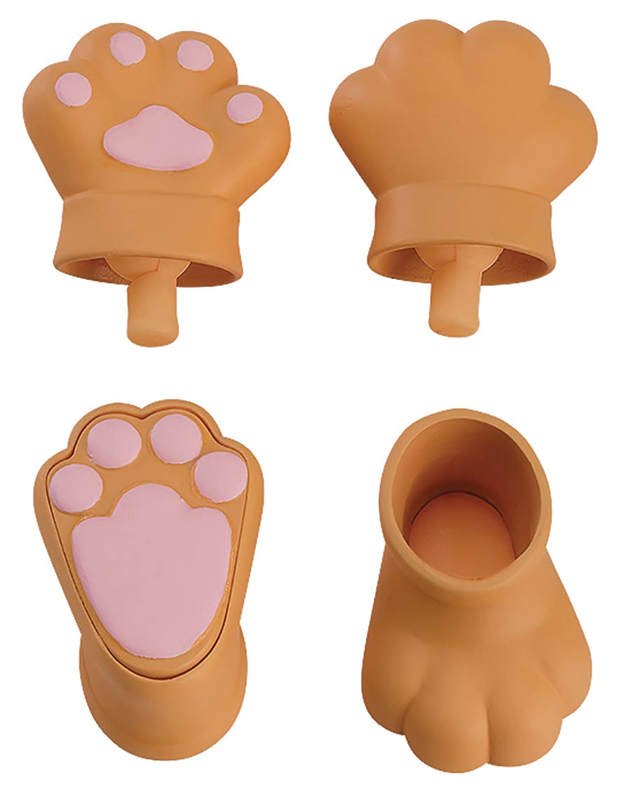Nendoroid Doll Animal Hand Parts Set - Brown Version