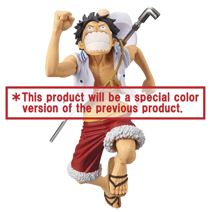One Piece Magazine A Piece Of Dream 1 Figure - Monkey D Luffy Special Version