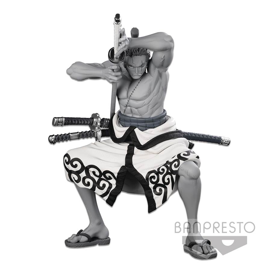 One Piece World Colosseum 3 Super Stars Rorono Zoro Figure - Tones Version