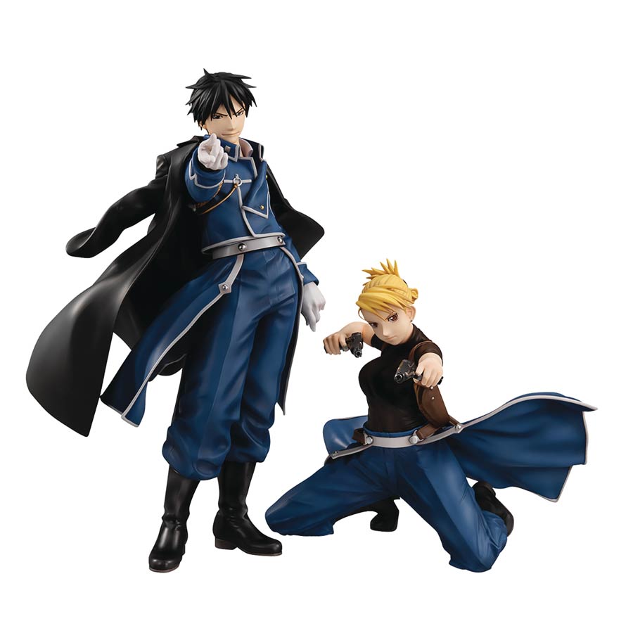 Fullmetal Alchemist Mustang & Hawkeye Precious G.E.M. Series Figure