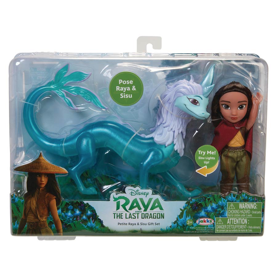 Raya And The Last Dragon Petite Raya And Sisu Doll Set